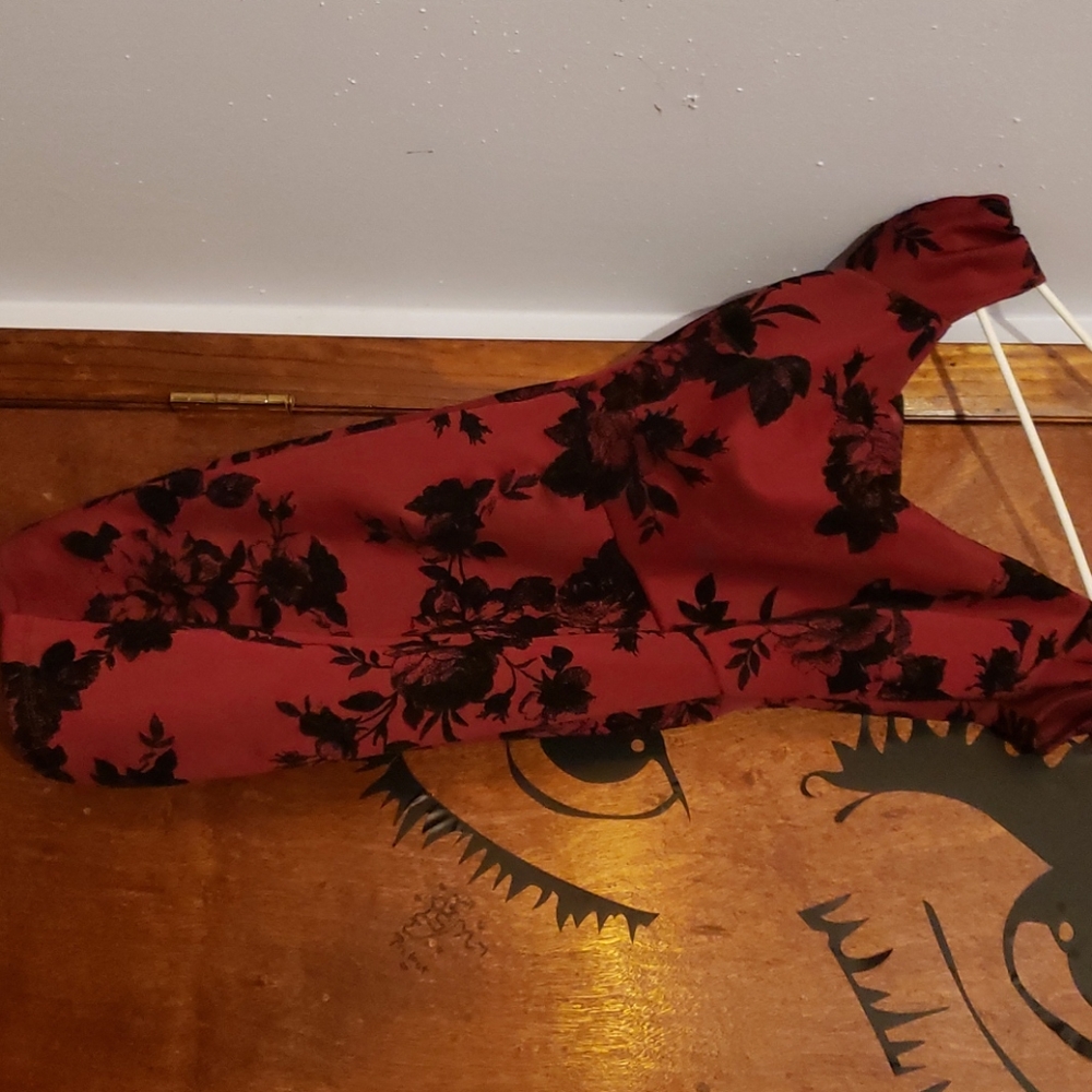 Red dress